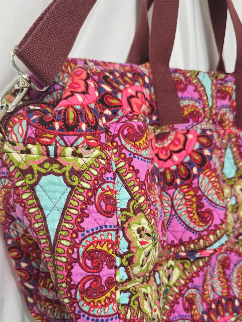 Vera Bradley Resort Medallion Medium Traveler Bag - Picture 3 of 5